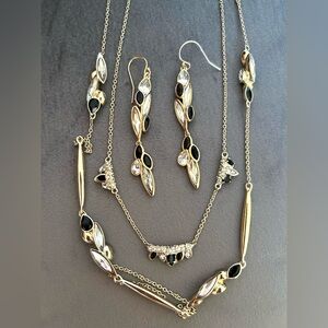 Alexis Bittar necklace/earrings set